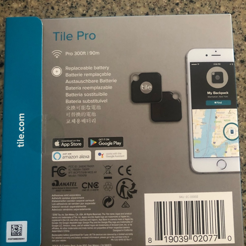 Brand New Tile Pro- 2 per pkg